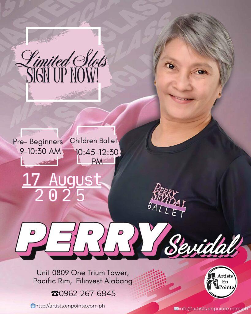 Perry Sevidal Masterclass